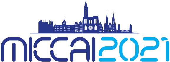 The logo for the 2021 medical image computing and computer assisted interventions (MICCAI) conference